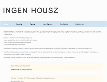 Tablet Screenshot of ingenhousz.nl